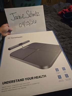 HumeHealth Smart Body Composition Analyzer - Black